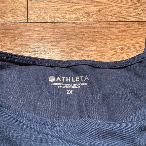Athleta blue essence long sleeve mesh - Picture 4 of 4